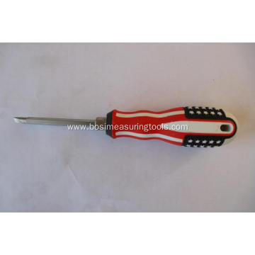 Electroplating CRV Dual Purpose Screw Driver Hand Tool